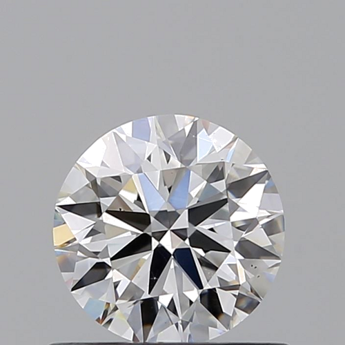 0.66 carat E-SI1 Excellent cut Natūralus Round Deimantas (1)
