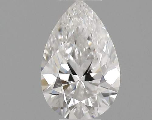 0.23 carat E-VVS1 Natūralus Pear Deimantas (1)