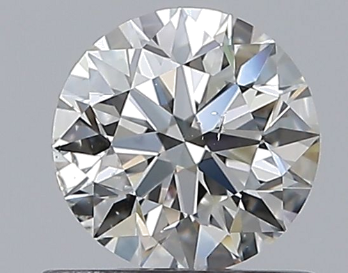 0.75 carat I-SI1 Excellent cut Natūralus Round Deimantas (1)