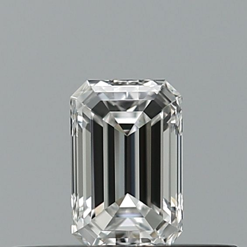 0.24 carat F-VVS2 Natūralus Emerald Deimantas (1)