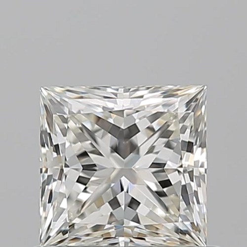 0.72 carat J-IF Natūralus Princess Deimantas (1)