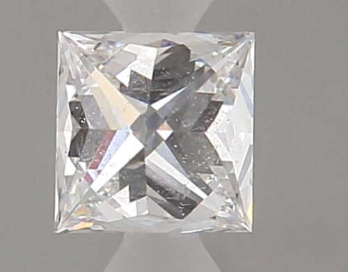 0.34 carat E-SI2 Natūralus Princess Deimantas (1)