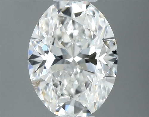 0.31 carat E-SI1 Natūralus Oval Deimantas (1)