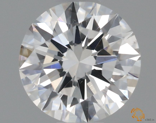 0.51 carat G-SI1 Excellent cut Natūralus Round Deimantas (1)