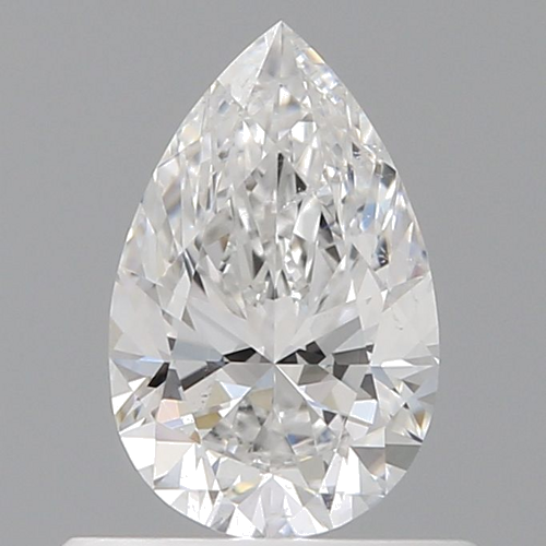 0.54 carat E-SI1 Natūralus Pear Deimantas (1)
