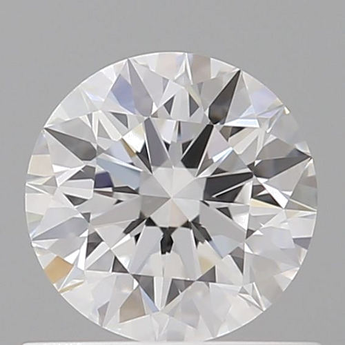 0.56 carat D-VVS1 Excellent cut Natūralus Round Deimantas (1)