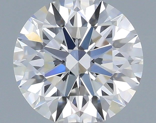 0.37 carat E-VVS1 Excellent cut Natūralus Round Deimantas (1)