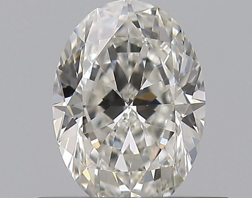 0.55 carat G-VVS1 Natūralus Oval Deimantas (1)