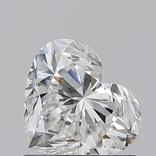 1.01 carat H-VS2 Natūralus Heart Deimantas (1)