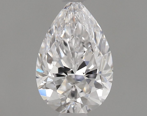 0.5 carat D-VVS1 Natūralus Pear Deimantas (1)