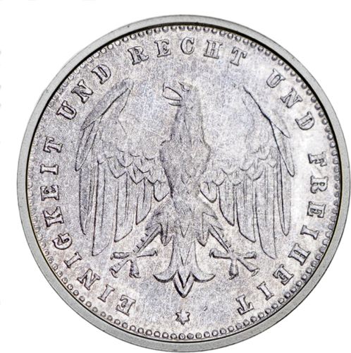 200 Markių 1923 Veimaro Respublika Vokietija Aliuminė moneta (1)