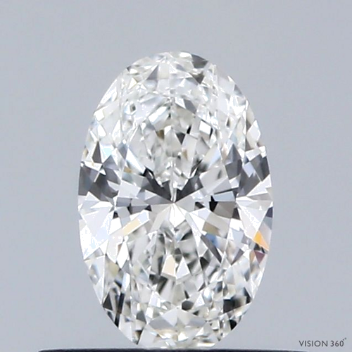 0.45 carat G-VS1 Natūralus Oval Deimantas (1)