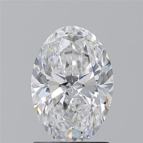 1.51 carat E-SI1 Natūralus Oval Deimantas (1)