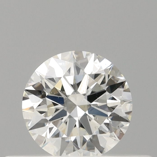 0.32 carat H-SI1 Excellent cut Natūralus Round Deimantas (1)