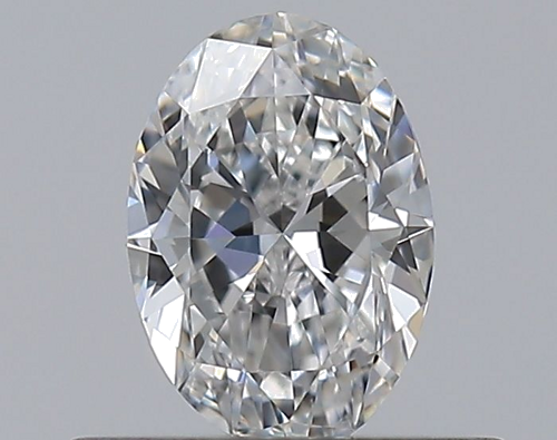 0.4 carat E-VVS2 Natūralus Oval Deimantas (1)