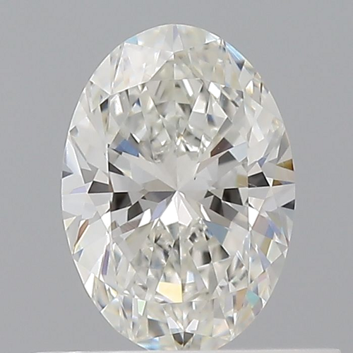 0.5 carat H-VS2 Natūralus Oval Deimantas (1)