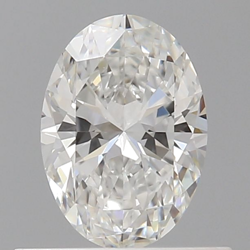 0.52 carat F-VVS1 Natūralus Oval Deimantas (1)