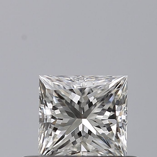0.4 carat F-VVS1 Natūralus Princess Deimantas (1)