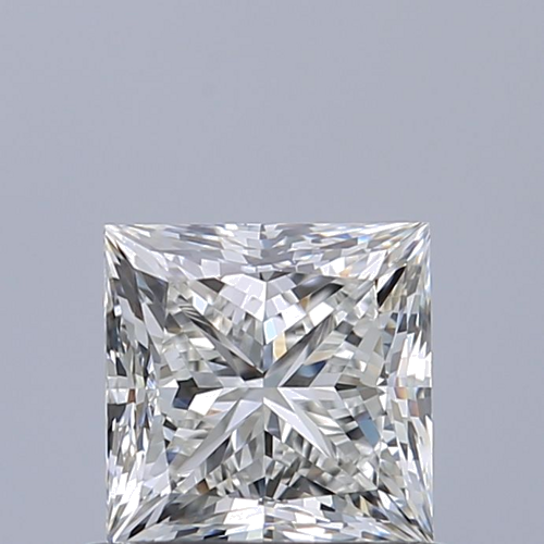 0.7 carat G-VVS1 Natūralus Princess Deimantas (1)
