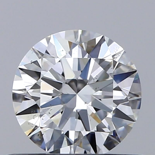 0.45 carat F-SI1 Excellent cut Natūralus Round Deimantas (1)