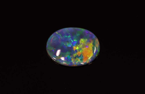 0.52 carat MULTI_COLOR Oval Opal (1)