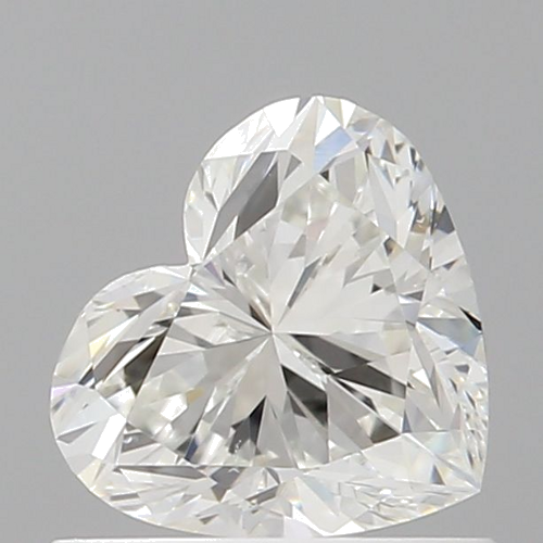 0.6 carat H-VS2 Natūralus Heart Deimantas (1)