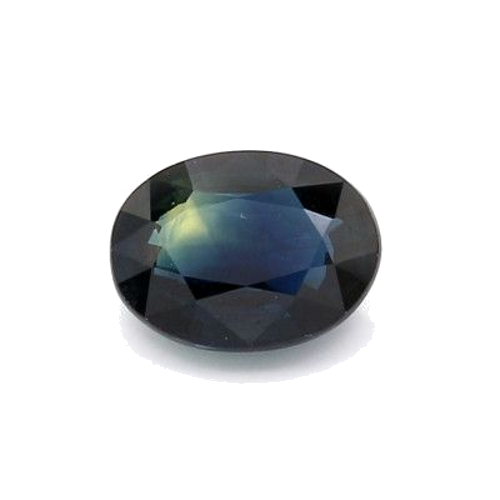 1.65 carat BLUE BRILLIANTSTEP cut Oval Safyras (1)