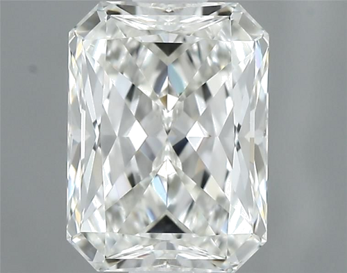 0.71 carat H-VS1 Natūralus Radiant Deimantas (1)