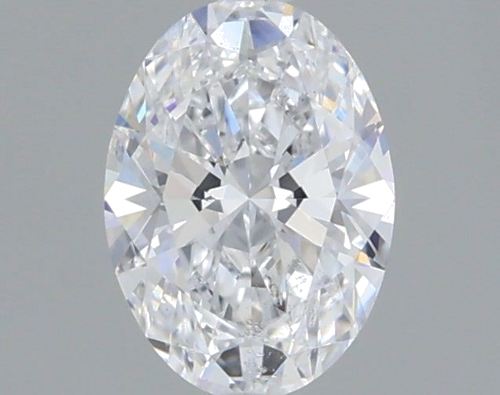 0.5 carat D-SI2 Natūralus Oval Deimantas (1)
