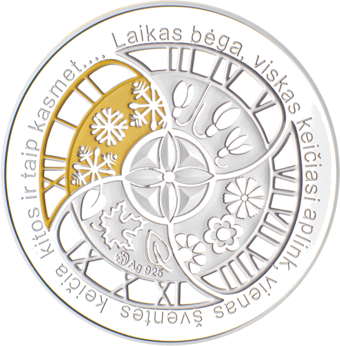 Science Medal, Silver (Ag 925) (2)
