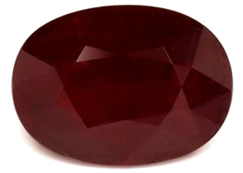 2.04 carat RED Oval Rubinas (1)