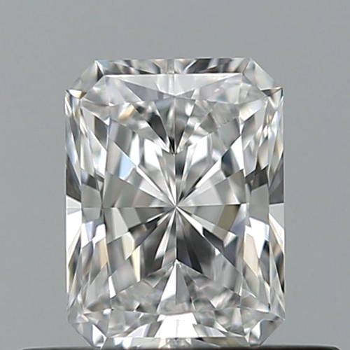 0.51 carat D-VVS1 Natūralus Radiant Deimantas (1)