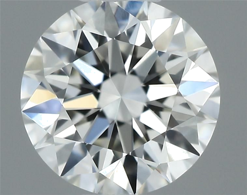 0.41 carat H-VVS2 Excellent cut Natūralus Round Deimantas (1)