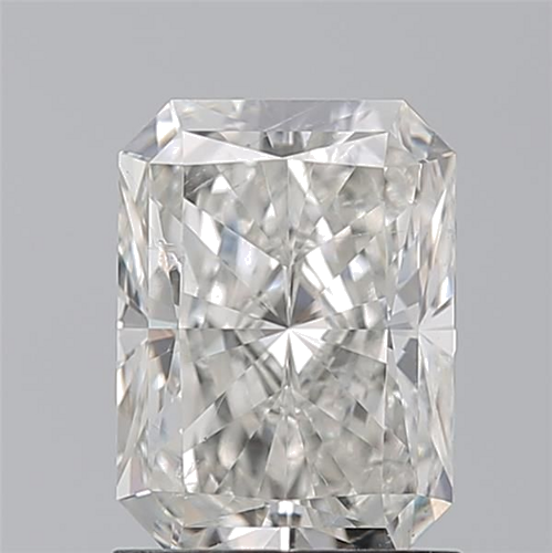 1.58 carat G-SI2 Natūralus Radiant Deimantas (1)