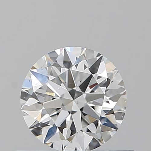 0.52 carat E-SI1 Excellent cut Natūralus Round Deimantas (1)