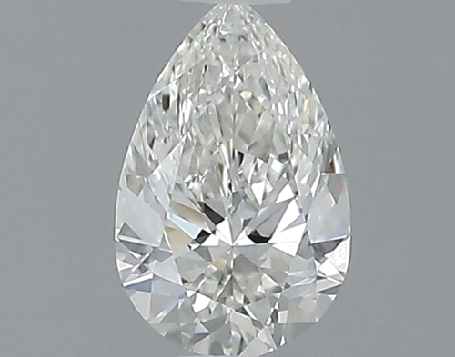 0.4 carat G-VVS1 Natūralus Pear Deimantas (1)