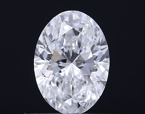 0.5 carat D-VS2 Natūralus Oval Deimantas (1)
