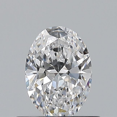 0.5 carat D-VS2 Natūralus Oval Deimantas (1)