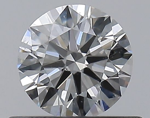 0.46 carat G-SI2 Excellent cut Natūralus Round Deimantas (1)