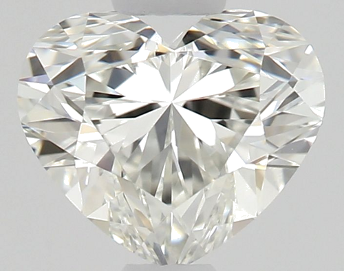 0.53 carat I-VS2 Natūralus Heart Deimantas (1)