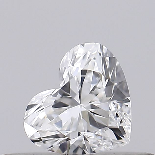 0.26 carat D-VVS2 Natūralus Heart Deimantas (1)