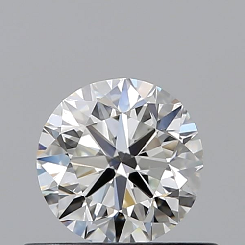0.51 carat H-VS1 Very Good cut Natūralus Round Deimantas (1)