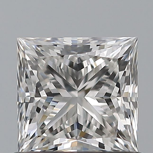 0.76 carat G-IF Natūralus Princess Deimantas (1)