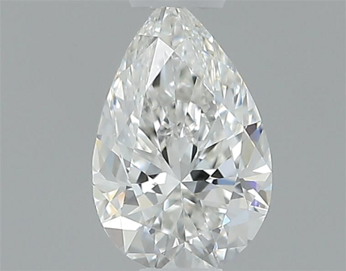 0.3 carat G-VVS2 Natūralus Pear Deimantas (1)