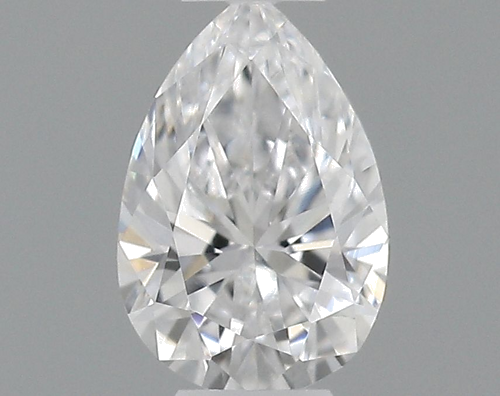 0.24 carat D-VVS1 Natūralus Pear Deimantas (1)