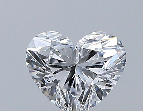 0.52 carat D-IF Natūralus Heart Deimantas (1)