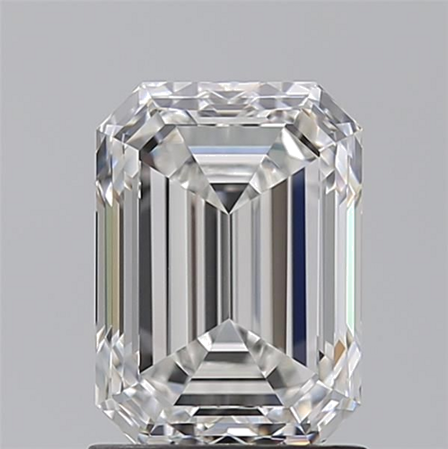 1.7 carat F-VVS2 Natūralus Emerald Deimantas (1)