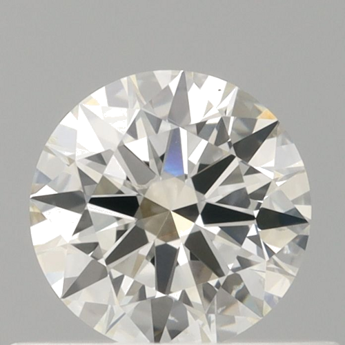 0.46 carat I-SI1 Excellent cut Natūralus Round Deimantas (1)