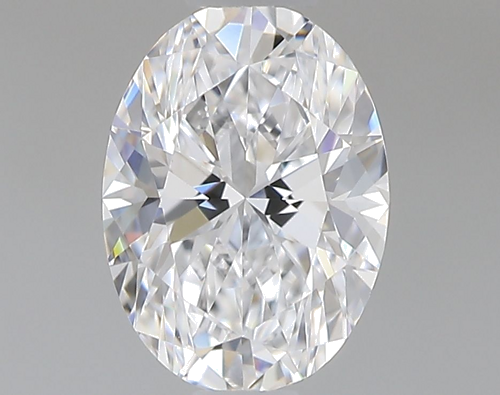 0.51 carat D-VVS2 Natūralus Oval Deimantas (1)