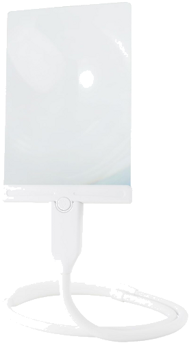 Настолна лупа с изтегляща се правоъгълна леща и LED осветление 2x (1)